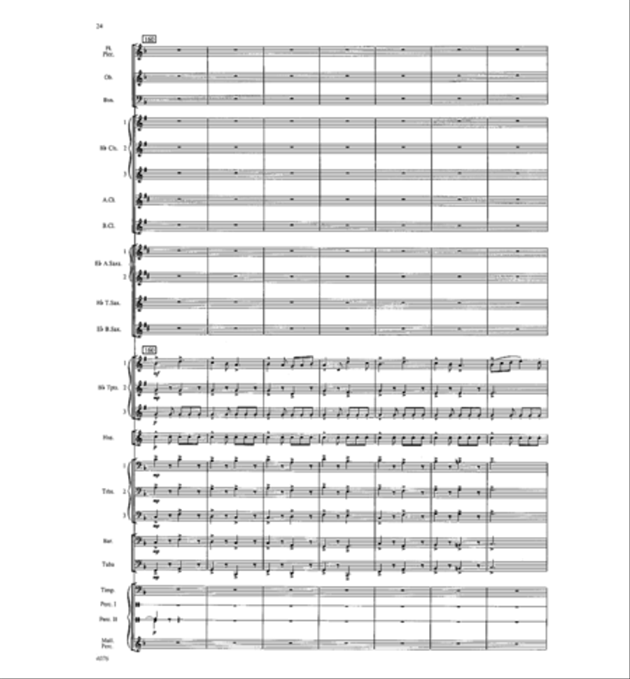 West Highlands Sojourn West Highlands Sojourn Concert Band scores gallery preview page 25