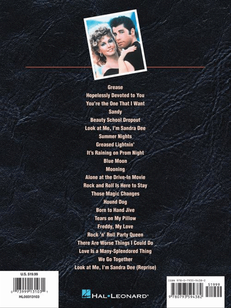 Grease Is Still the Word Piano, Vocal, Guitar scores gallery preview page 8