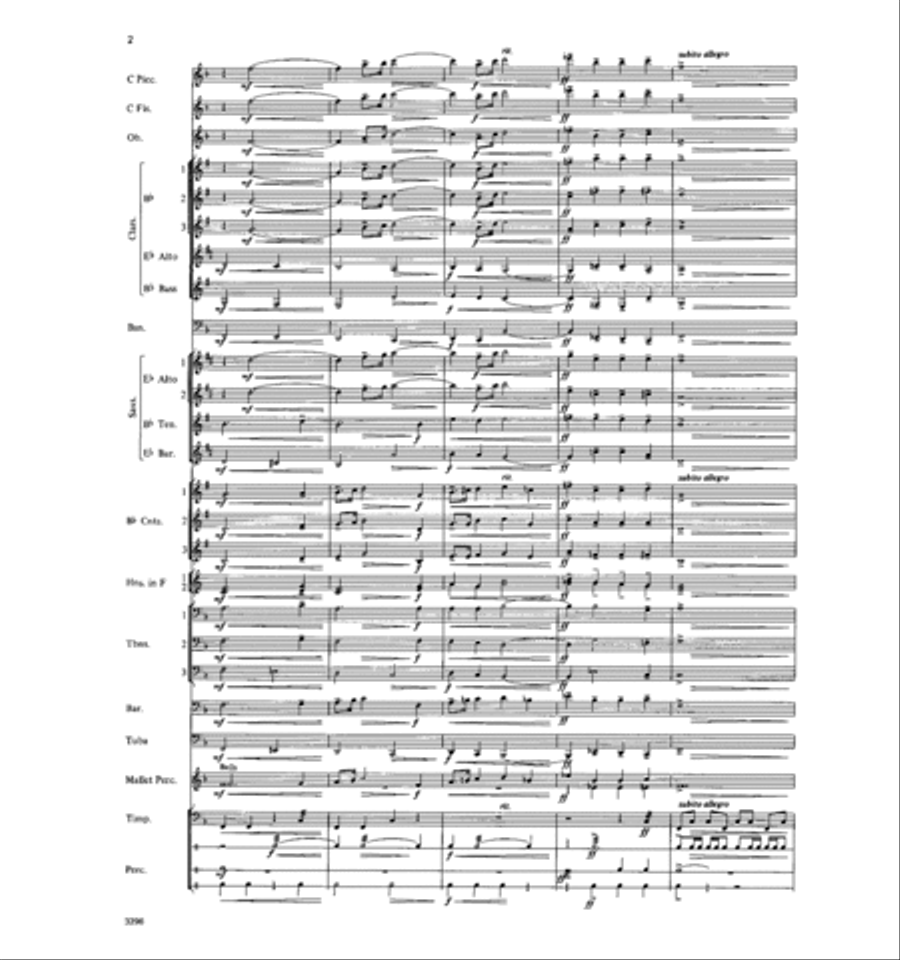 Preludio Concert Band scores gallery preview page 3