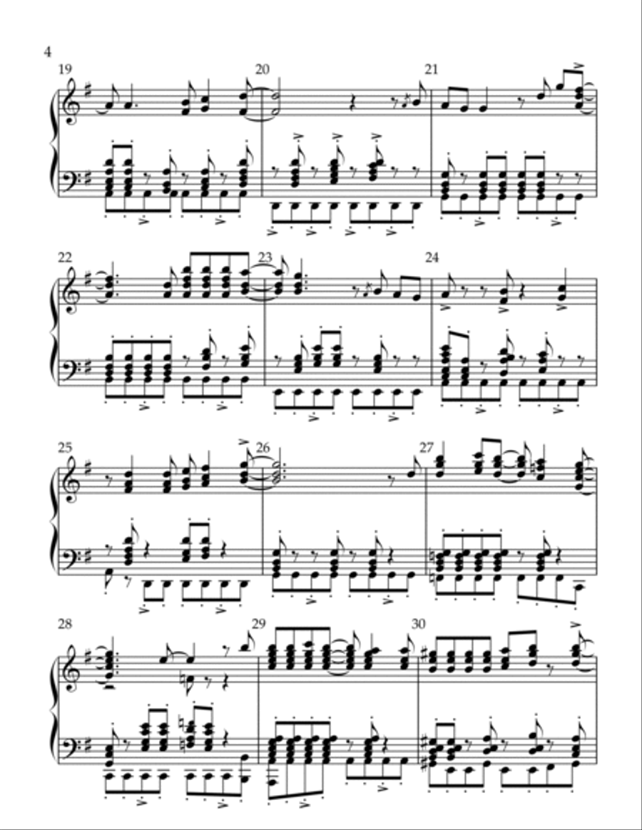 Don't Stop Me Now Handbell Choir scores gallery preview page 4