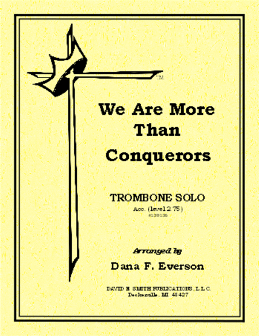 We Are More Than Conquerors Trumpet Solo scores gallery preview page 1