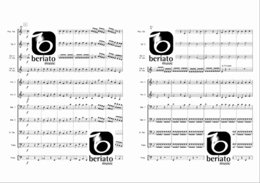 Le Nozze Di Figaro Le Nozze Di Figaro Percussion scores gallery preview page 6
