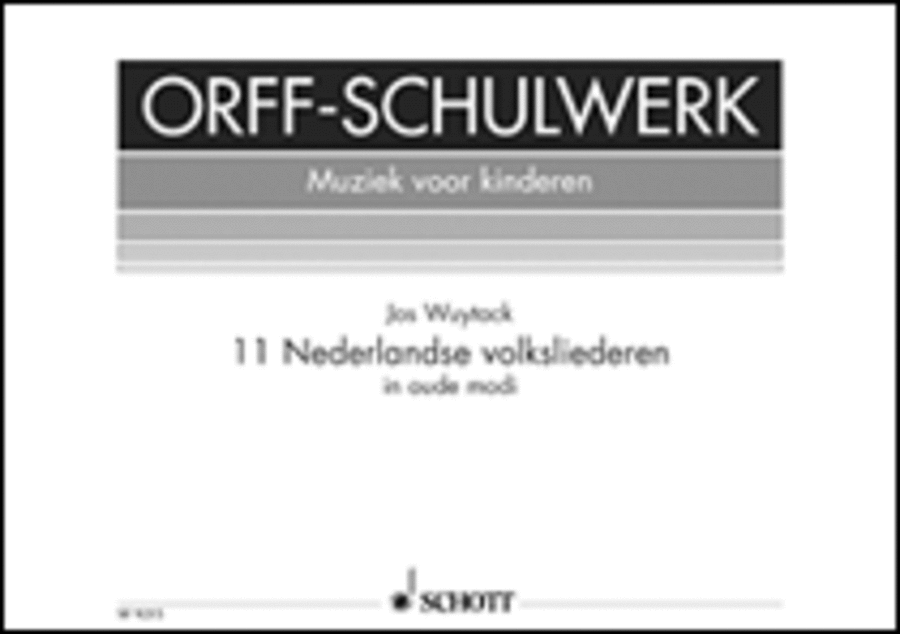 Elf Nederlandse Volksliederen Recorder scores gallery preview page 1