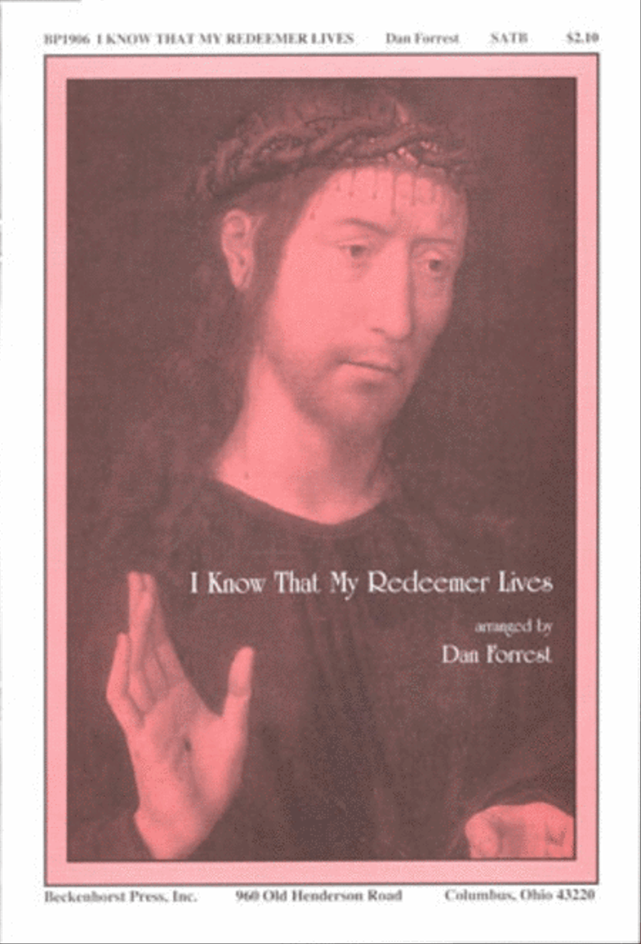 I Know That My Redeemer Lives 4-Part scores gallery preview page 1
