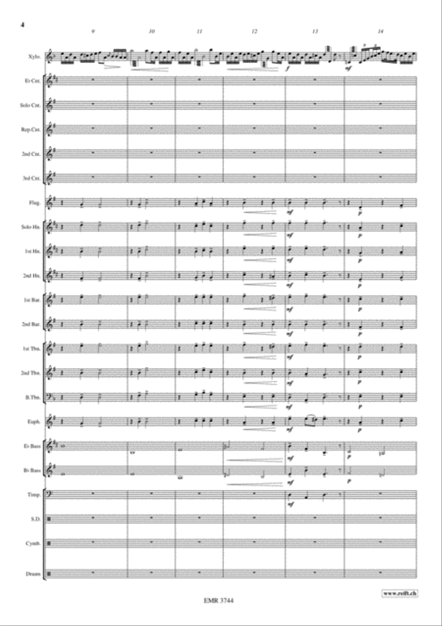Csardas Brass Band scores gallery preview page 5