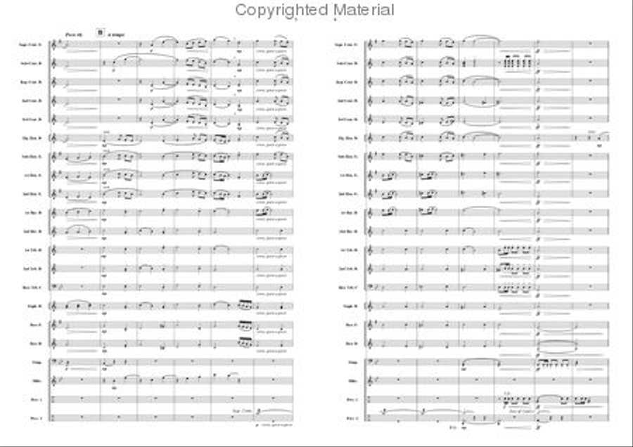 Hymn of Brotherhood Brass Band scores gallery preview page 3