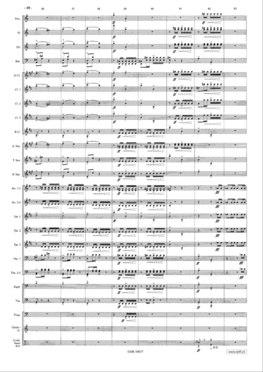 Brassed Off Concert Band scores gallery preview page 11
