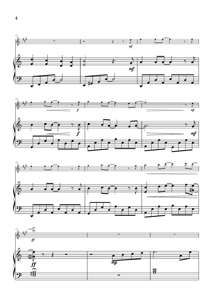 Mary, Did You Know? Alto Saxophone scores gallery preview page 4