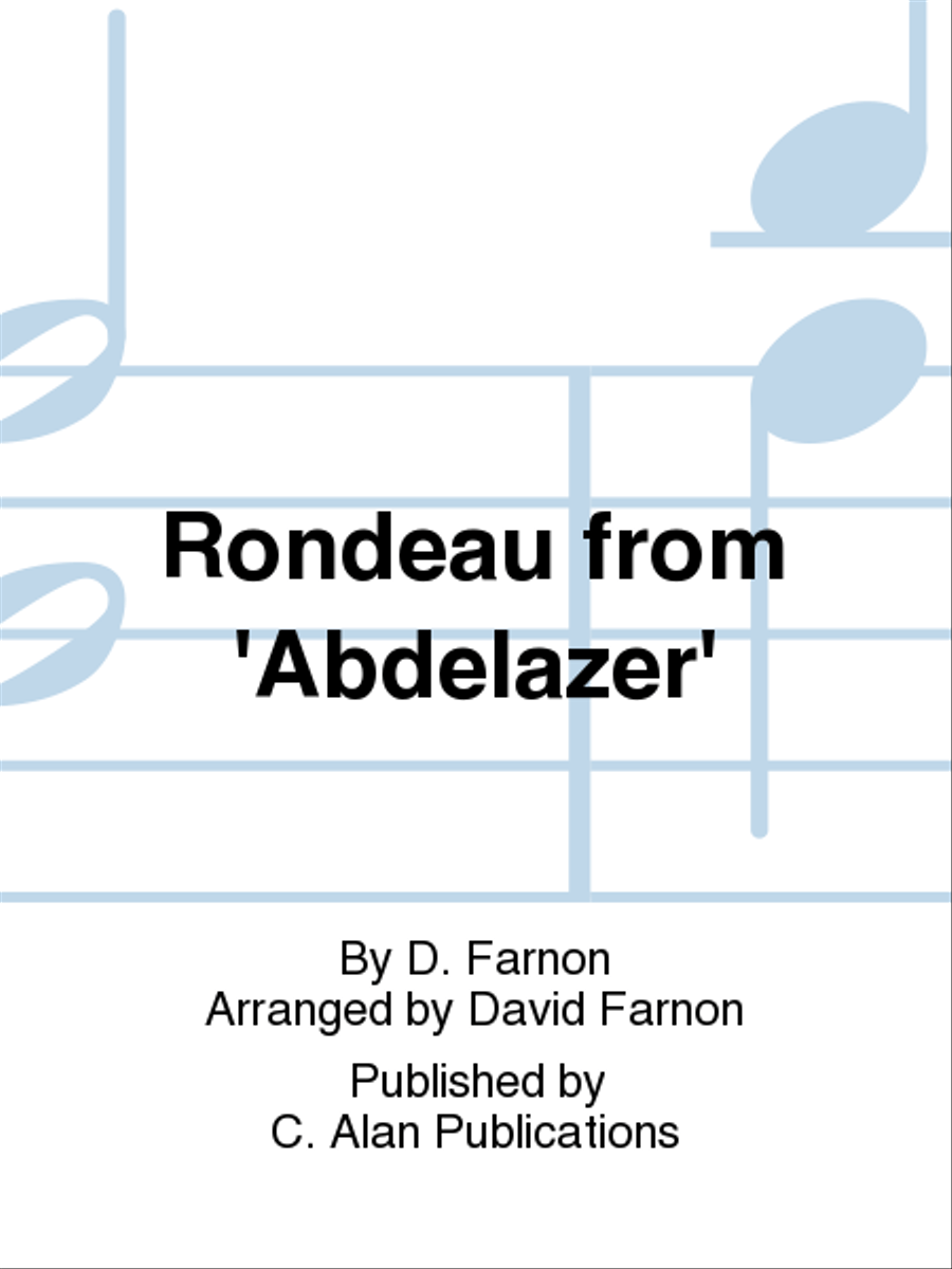 Rondeau from 'Abdelazer' Concert Band scores gallery preview page 1