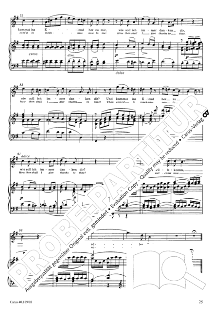 From heav'n on high (Vom Himmel hoch) SSATB scores gallery preview page 26