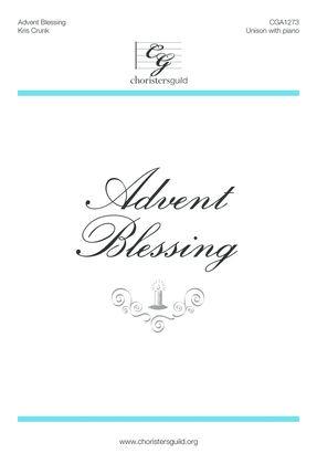 Book cover for Advent Blessing