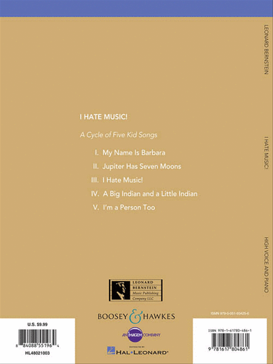 I Hate Music! I Hate Music! High Voice scores gallery preview page 2