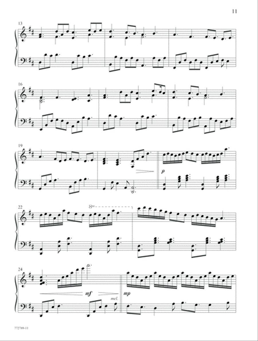 Playing the Psalms Playing the Psalms Piano Solo scores gallery preview page 7