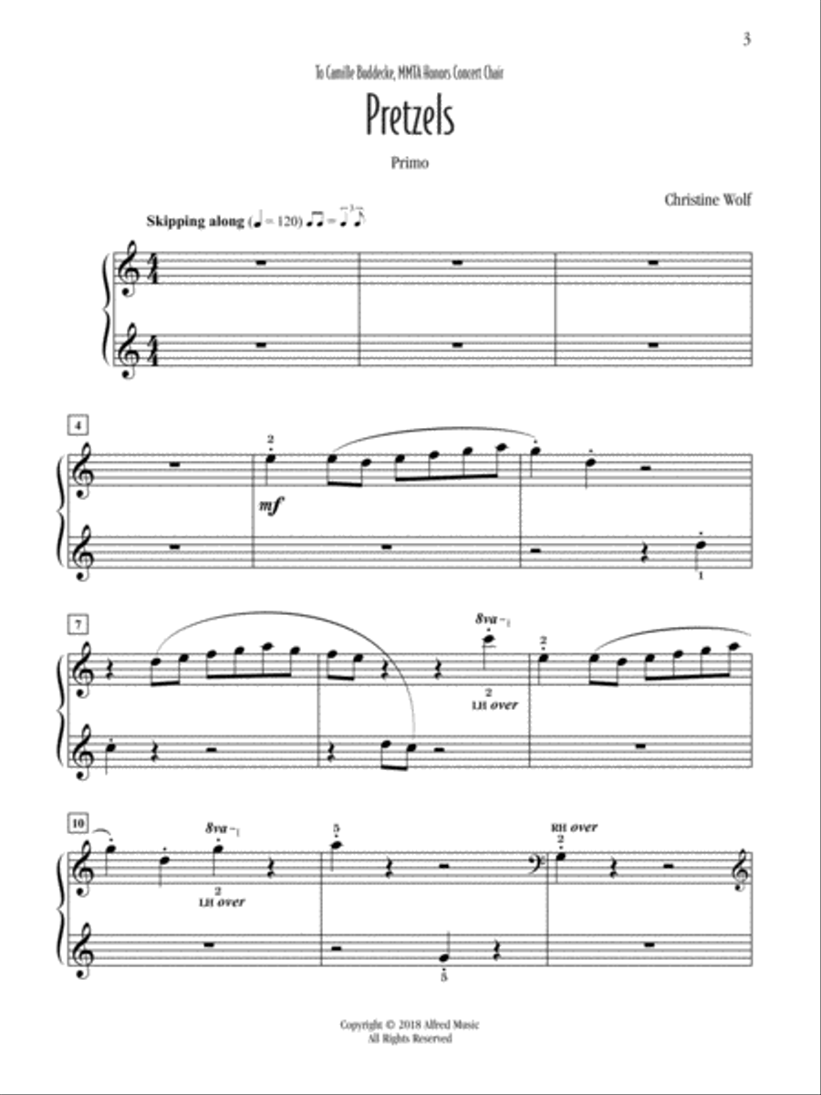 Pretzels Small Ensemble scores gallery preview page 3