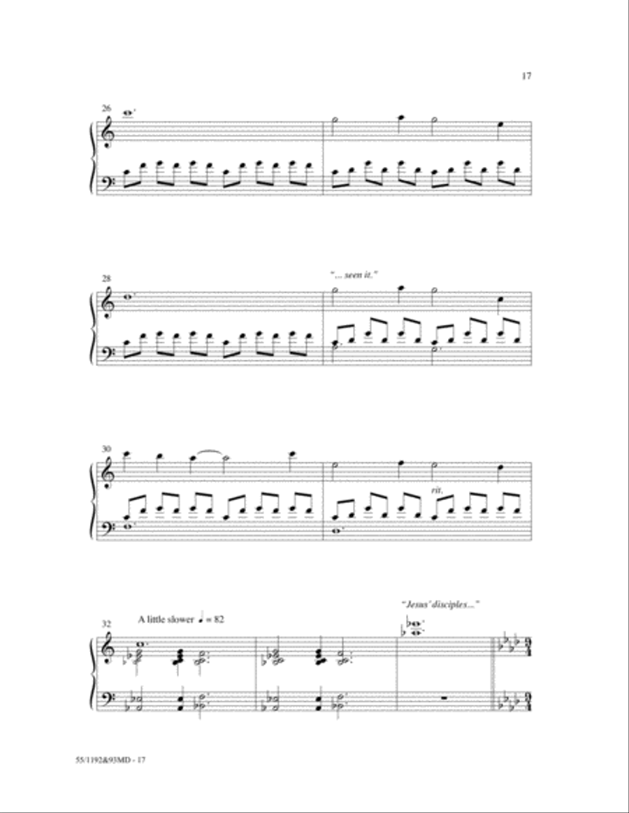 The Lamb The Lamb 4-Part scores gallery preview page 12