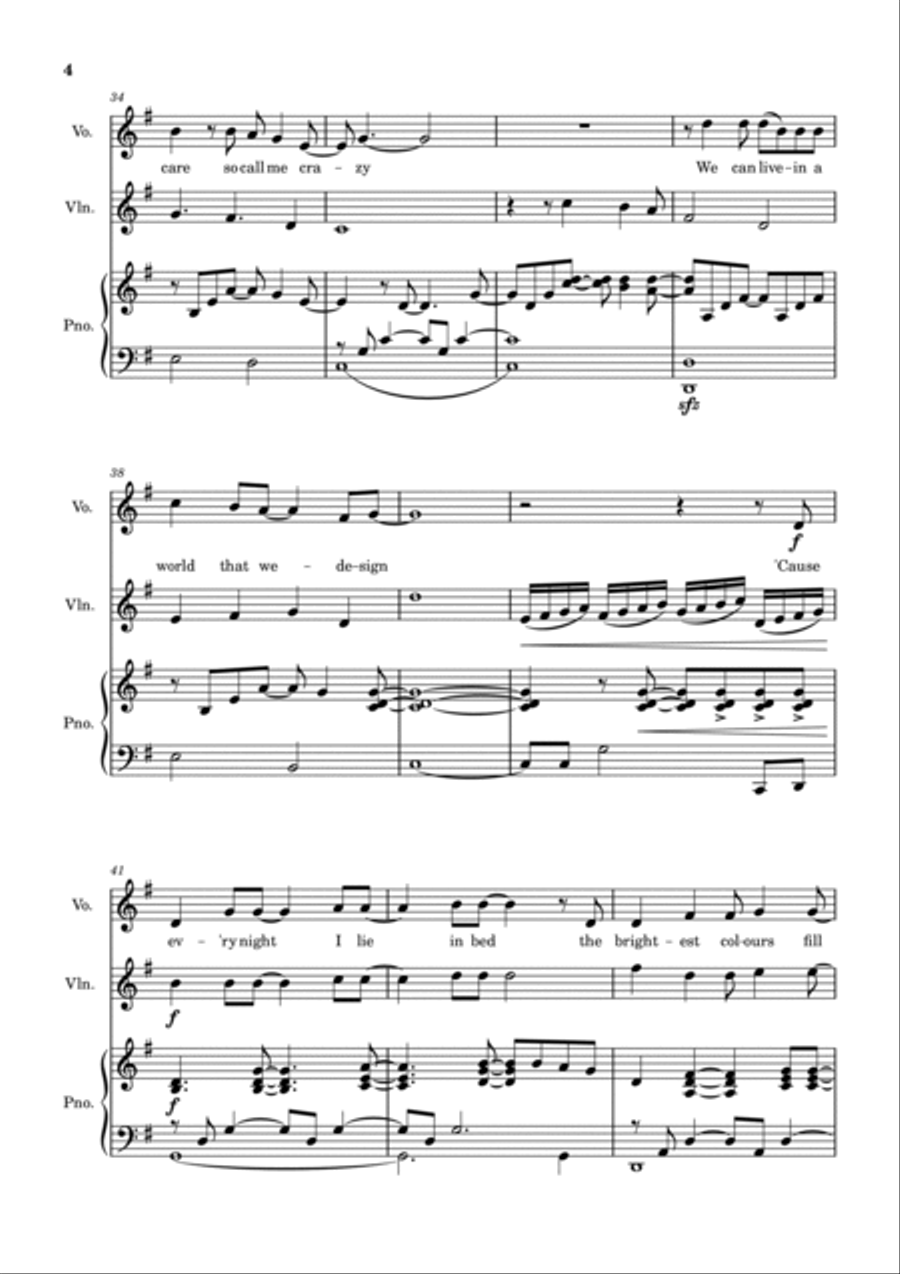 A Million Dreams Voice scores gallery preview page 4