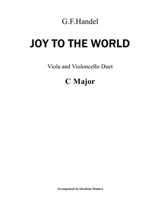 Book cover for Joy To The World Viola and Cello Duet