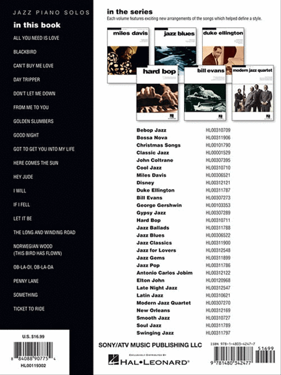 The Beatles Piano Solo scores gallery preview page 2