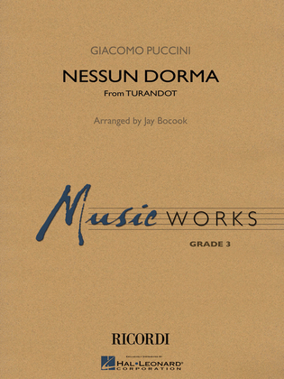 Book cover for Nessun Dorma (No One Sleeps) (from Turandot)