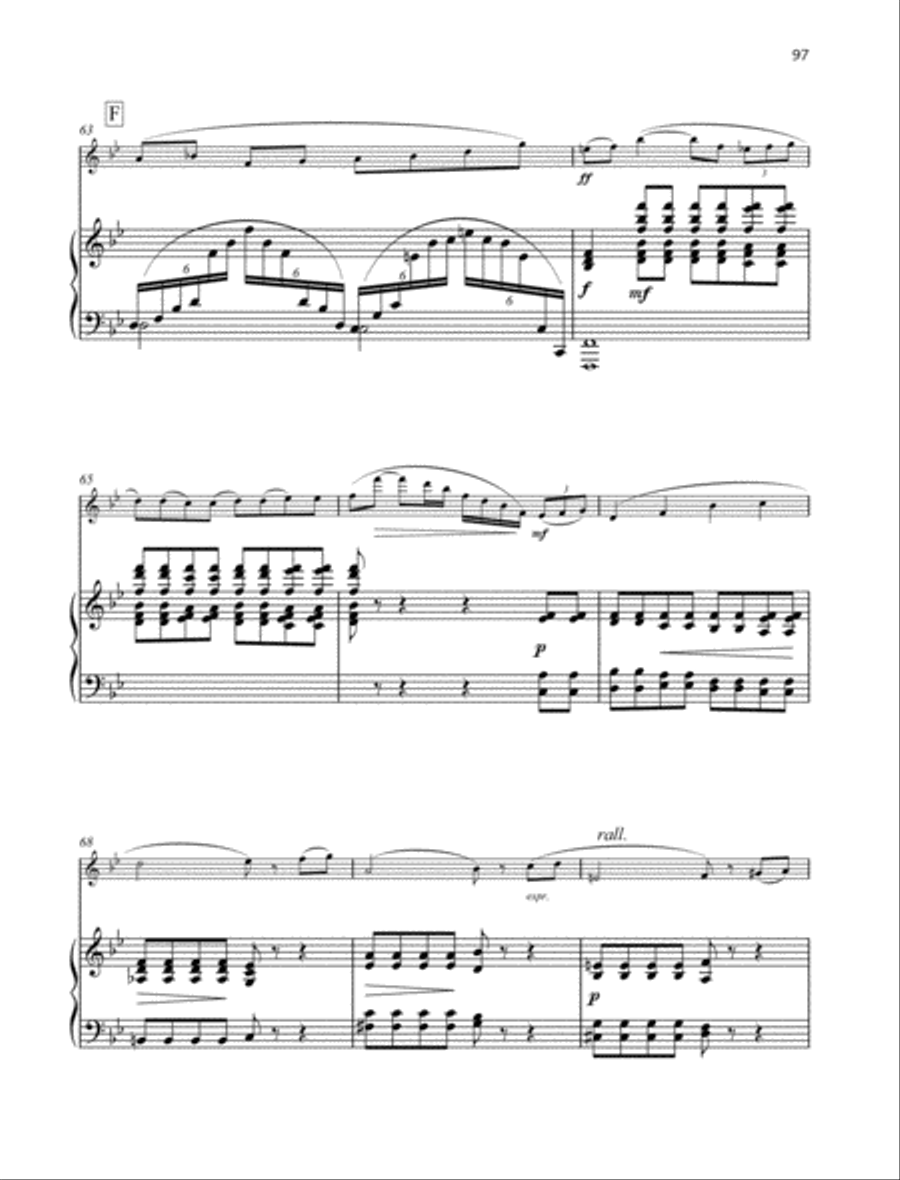 Concertino Flute Solo scores gallery preview page 6