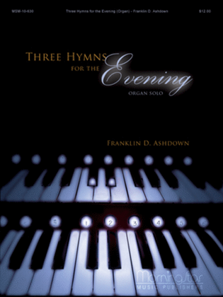 Book cover for Three Hymns for the Evening (Organ Solo)