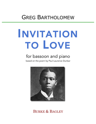 Book cover for Invitation to Love (Bassoon)