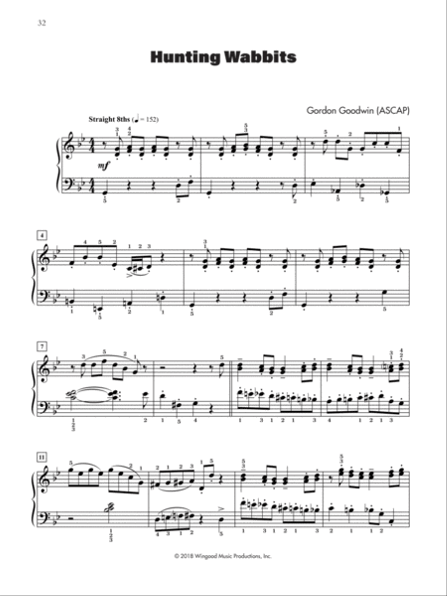 Big Phat Jazz Piano Solos Piano Solo scores gallery preview page 4