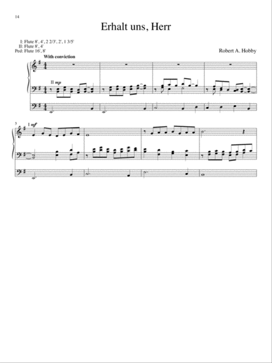 Twenty Hymn Introductions for Organ Organ Solo scores gallery preview page 5