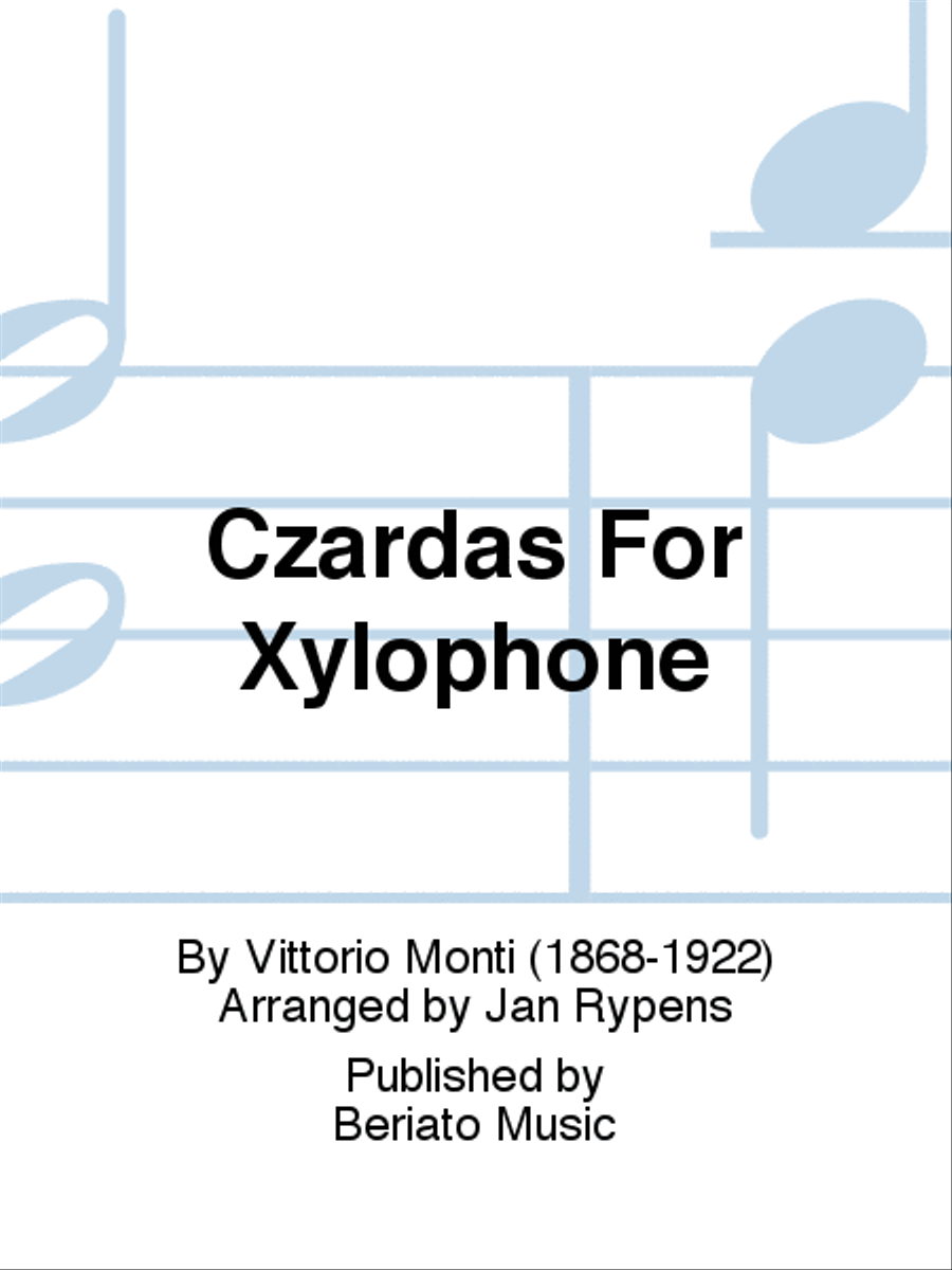 Czardas For Xylophone Fanfare Band scores gallery preview page 1