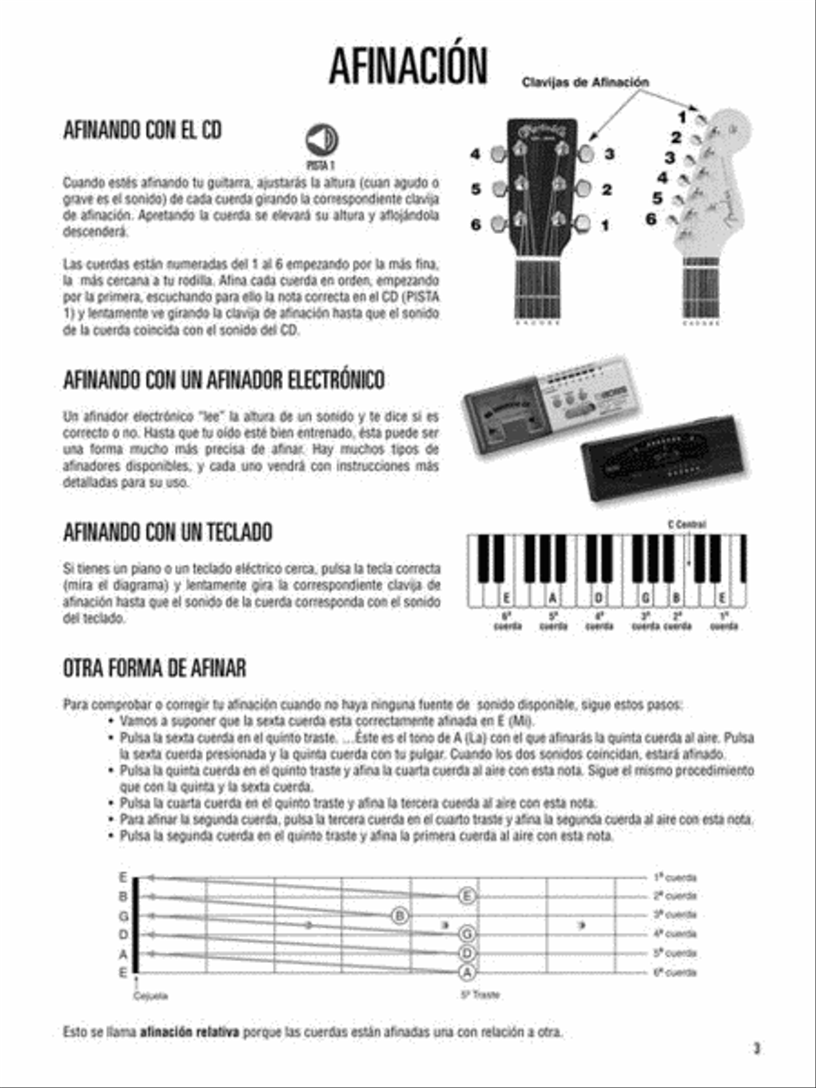 Spanish Edition: Hal Leonard Metodo Para Guitarra Libro 1 – Segunda Edition Guitar scores gallery preview page 5