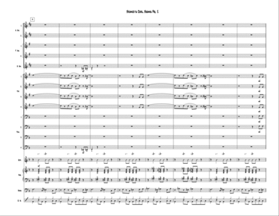 Brandi's Cool Beans Jazz Ensemble scores gallery preview page 3