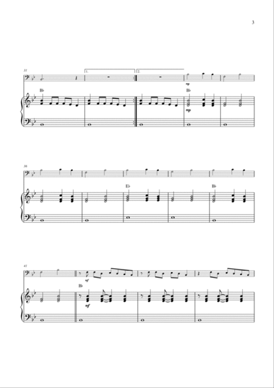 Budapest Easy Piano scores gallery preview page 3