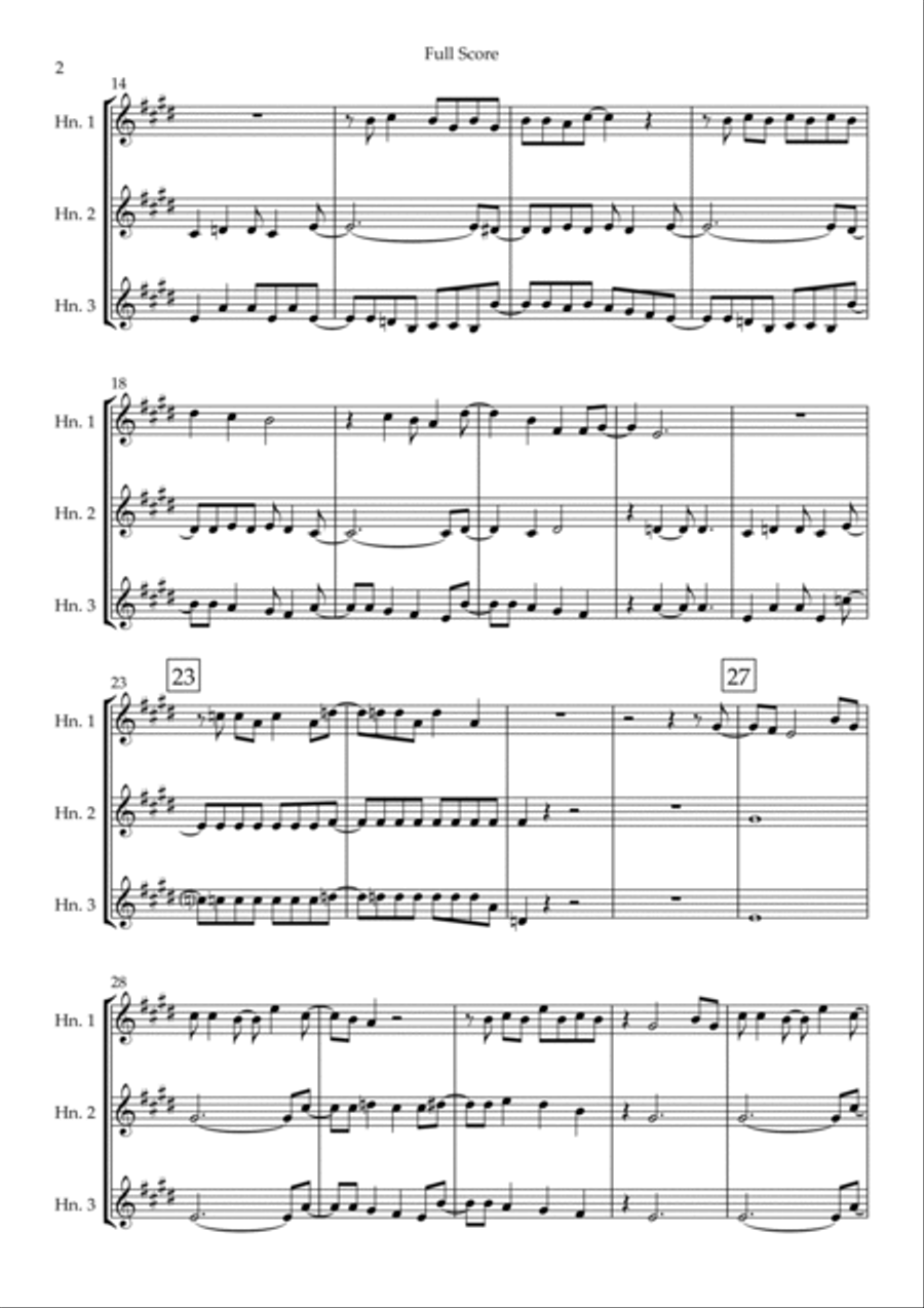 Rock And Roll All Nite Rock And Roll All Nite Brass Ensemble scores gallery preview page 2