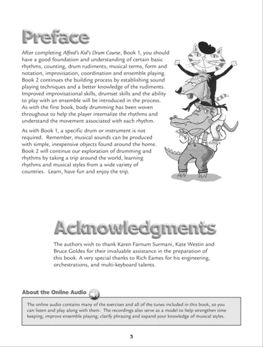 Alfred's Kid's Drum Course, Book 2 Snare Drum scores gallery preview page 4