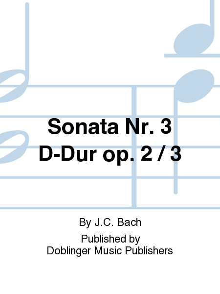 Sonata Nr. 3 D-Dur Op. 2/3