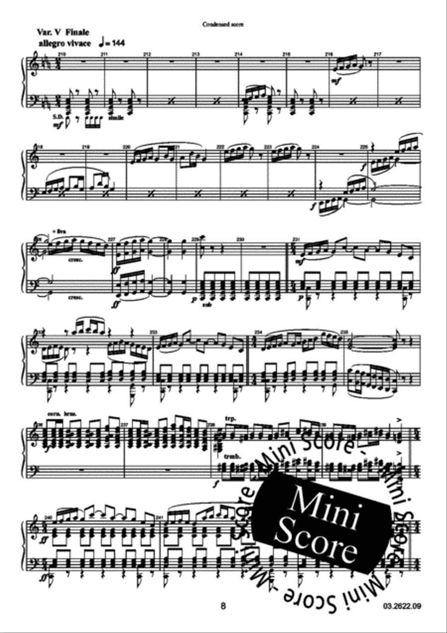 Reflections Over a Norwegian Fanfare Band scores gallery preview page 64
