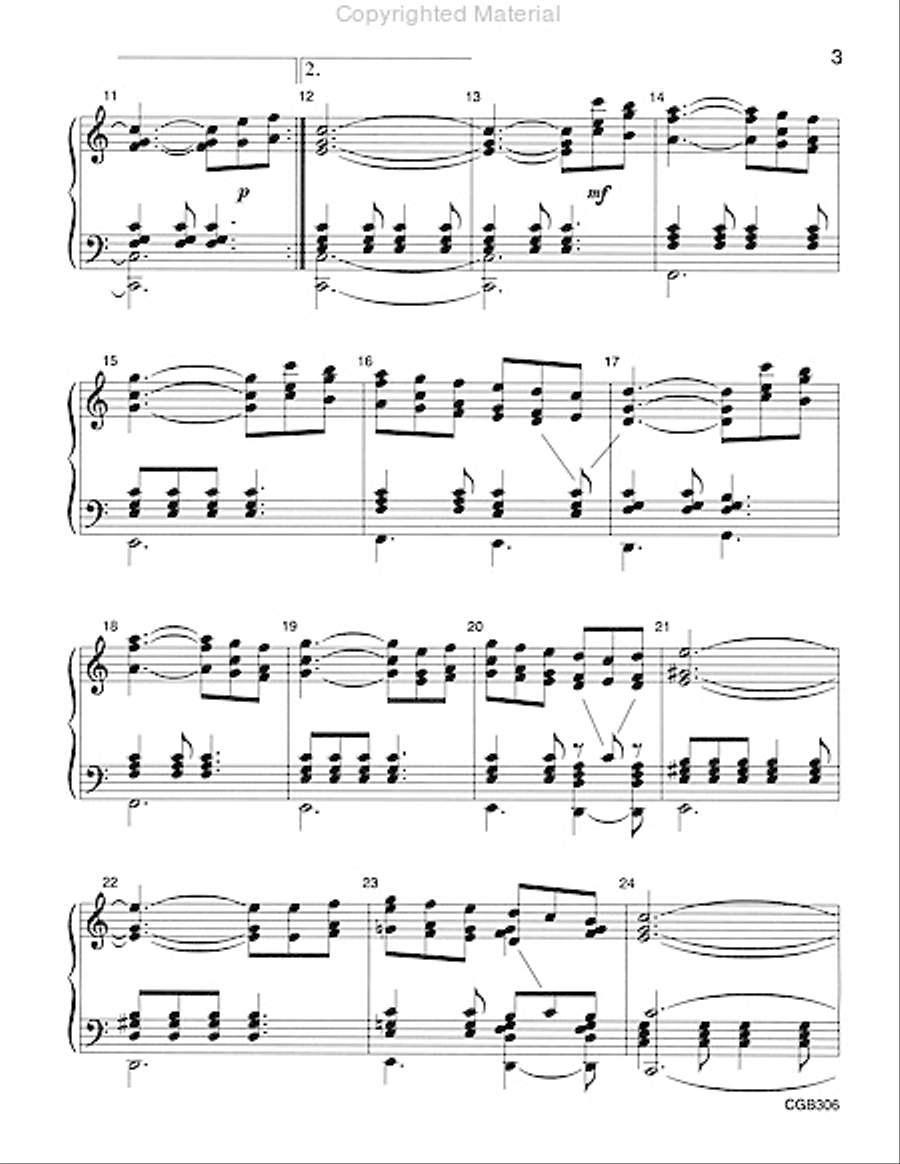 Dance of the Morning Stars Handbell Choir scores gallery preview page 3