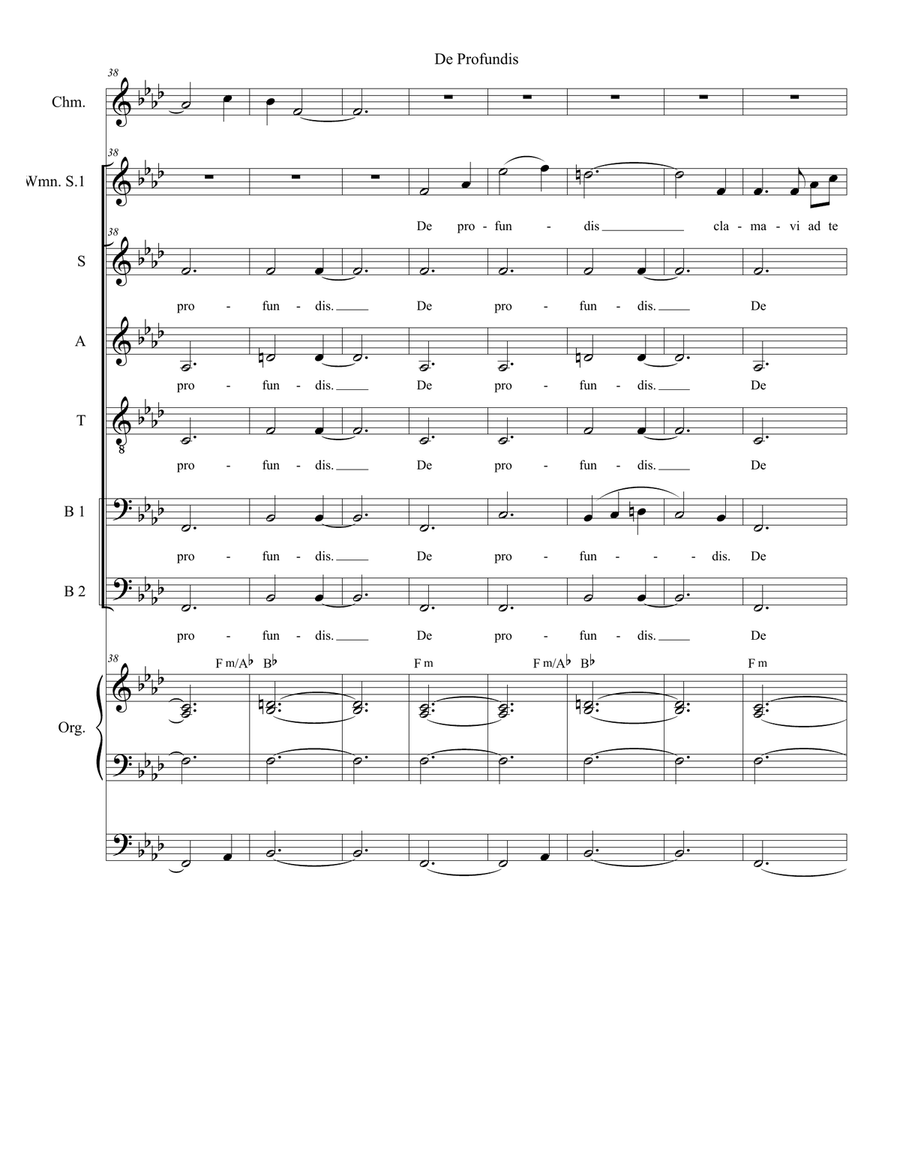 De Profundis De Profundis Divisi scores gallery preview page 5