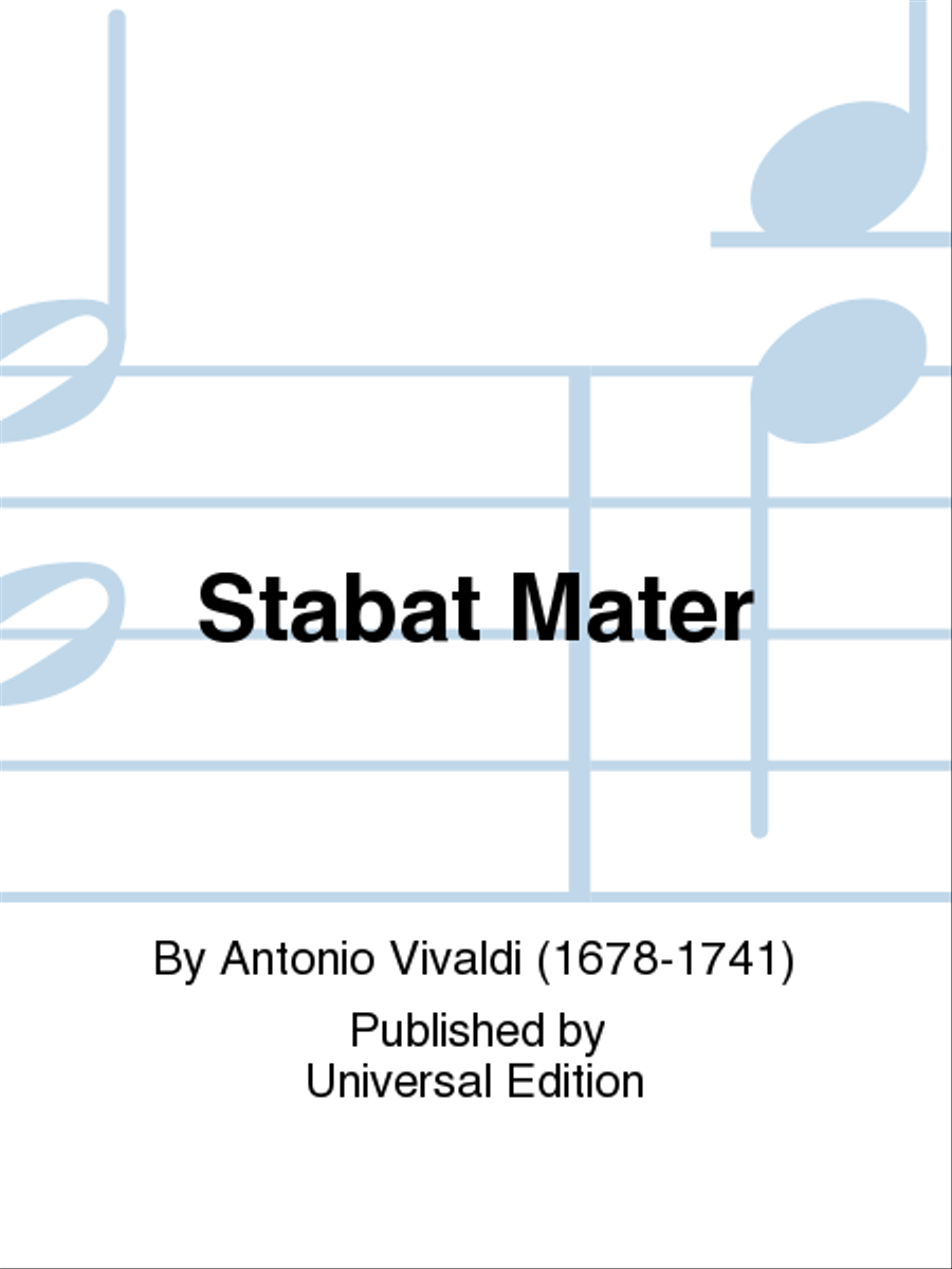 Stabat Mater School and Community scores gallery preview page 1