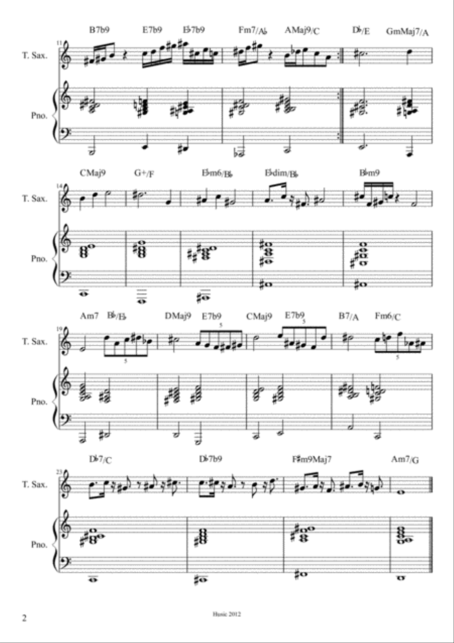 Jason Davis Real Book Jason Davis Real Book Jazz Ensemble scores gallery preview page 3