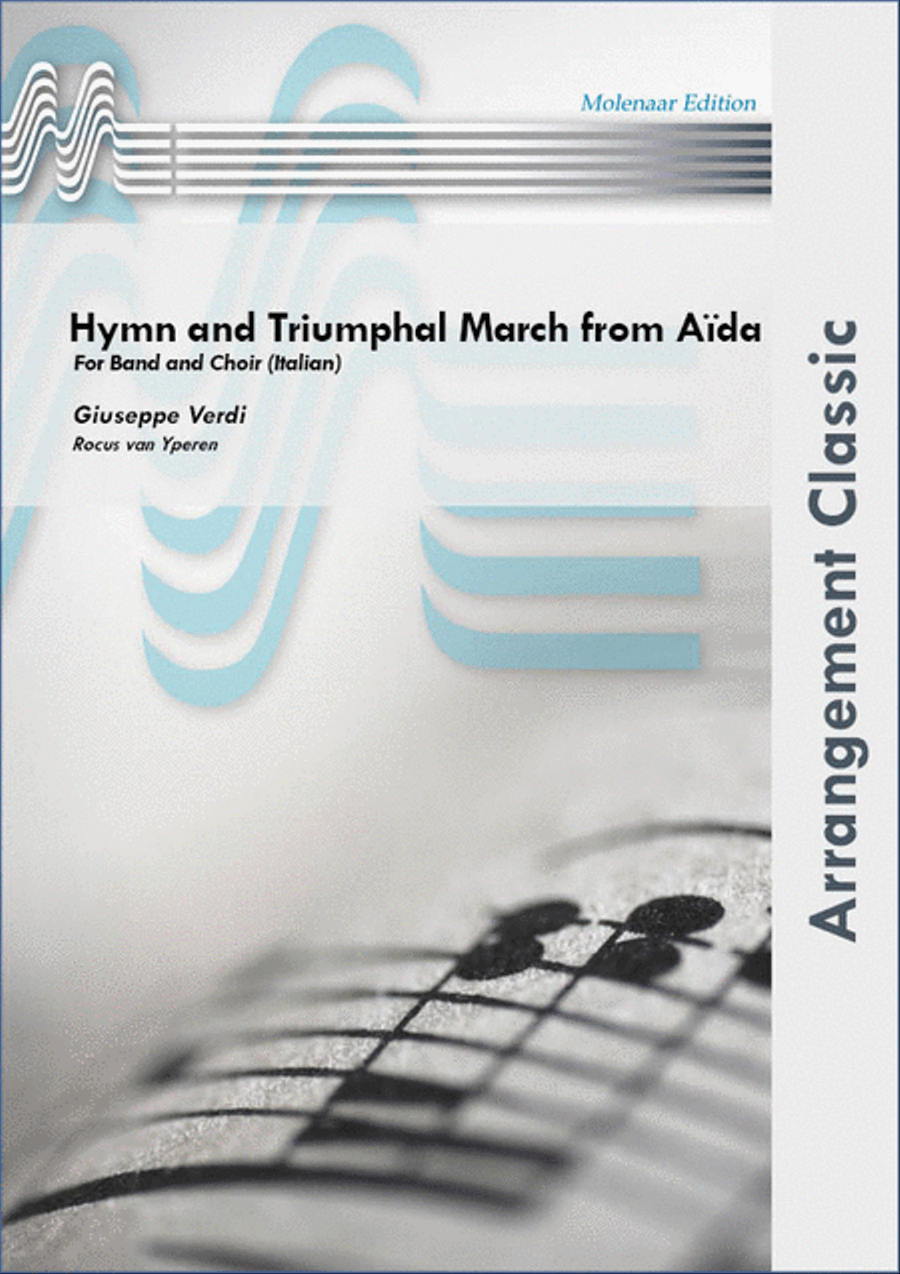 Hymn and Triumphal March from Aida SAT scores gallery preview page 1