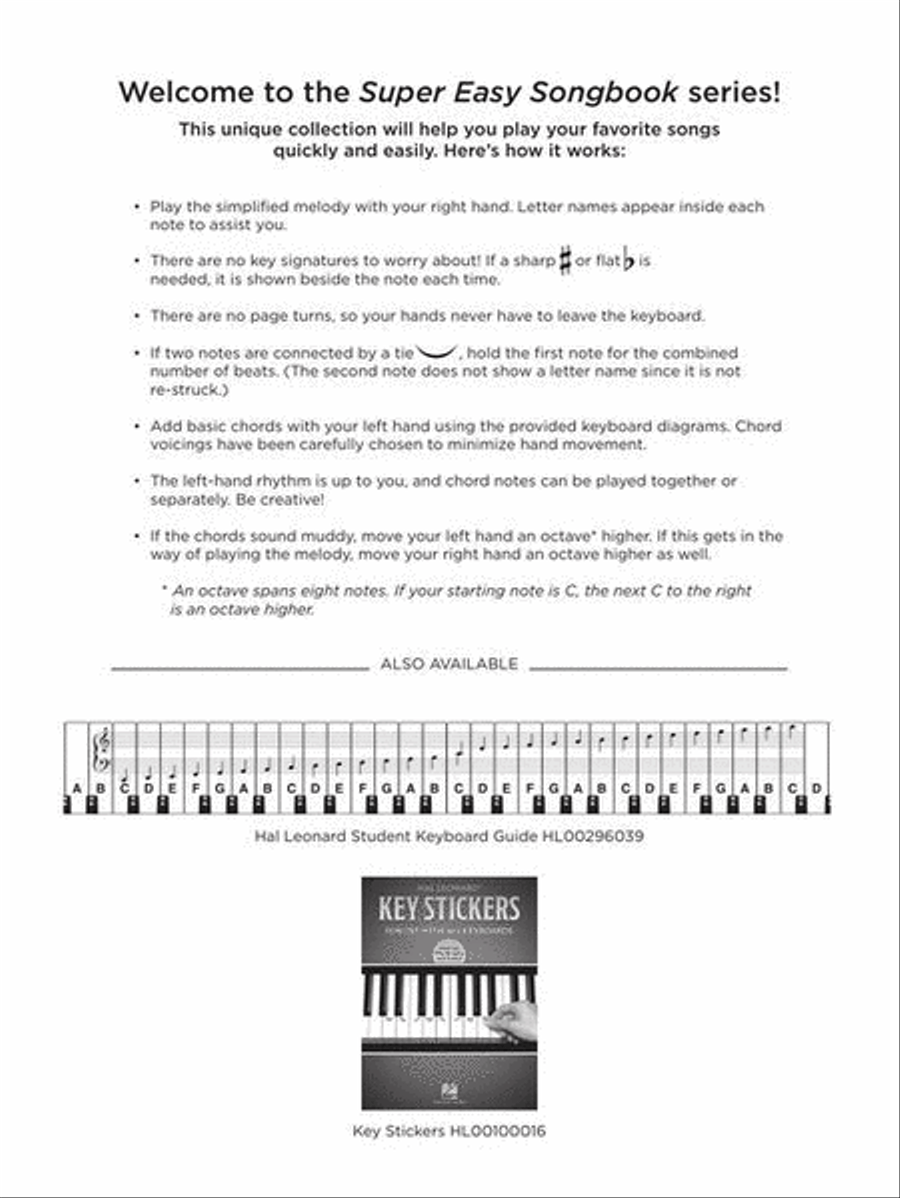 Beautiful Melodies Beautiful Melodies Easy Piano scores gallery preview page 3