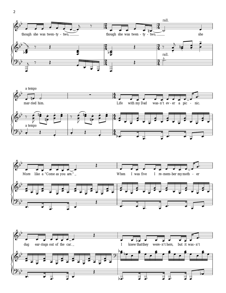 At The Ballet Voice Solo scores gallery preview page 2