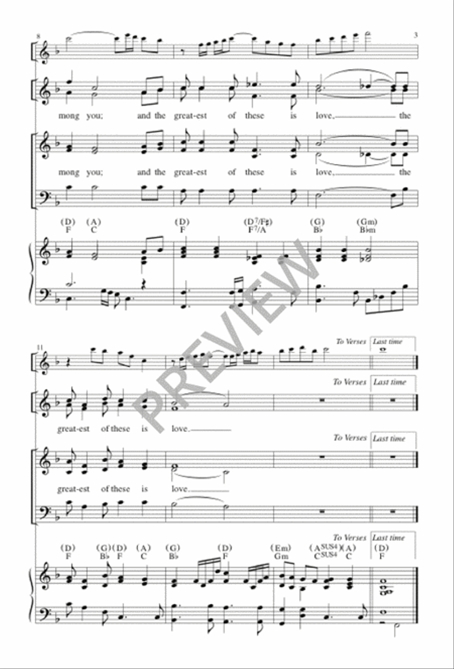 Faith, Hope and Love Faith, Hope and Love 3-Part scores gallery preview page 4