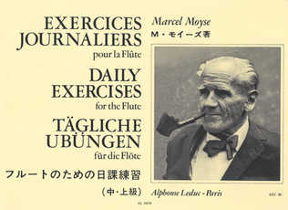Book cover for Exercices Journaliers Pour La Flute