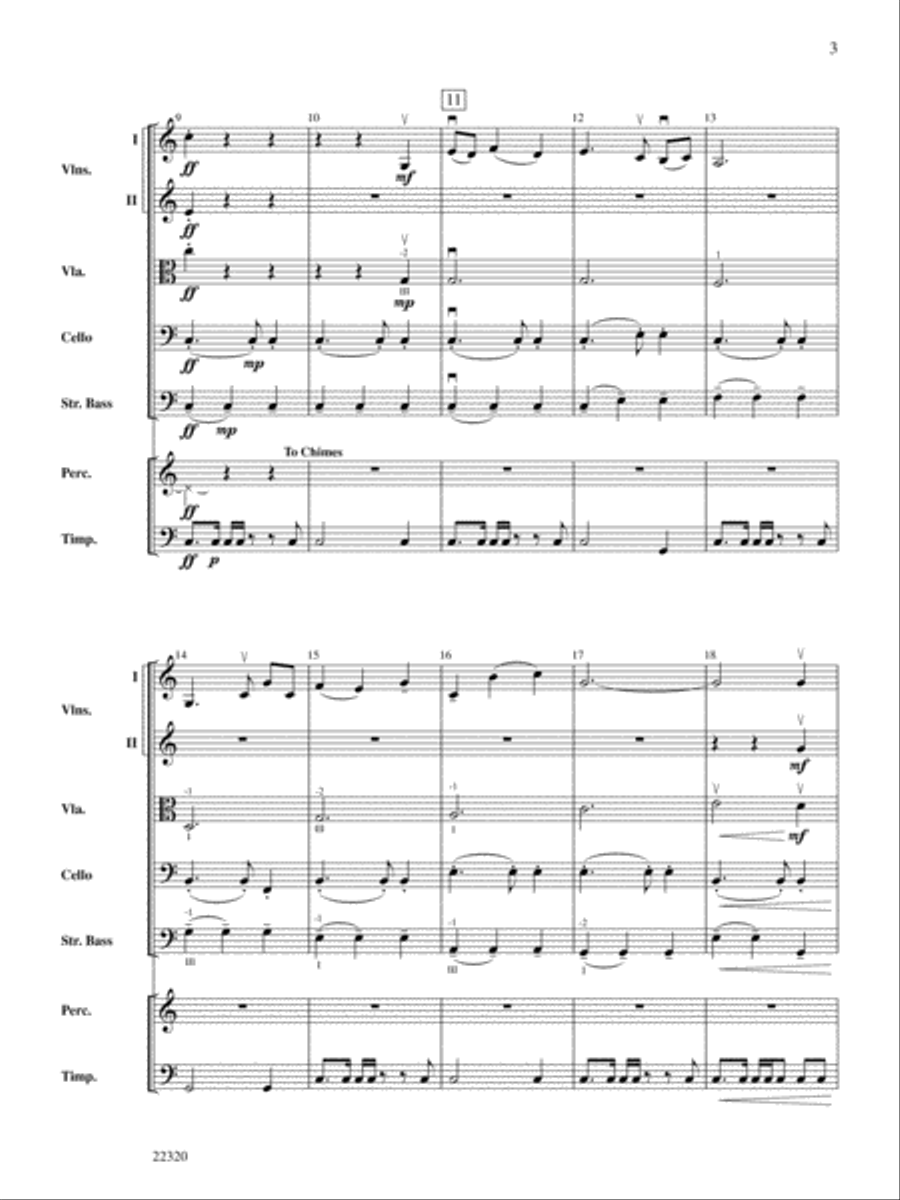 Westward Motion: Score Westward Motion: Score String Orchestra scores gallery preview page 3