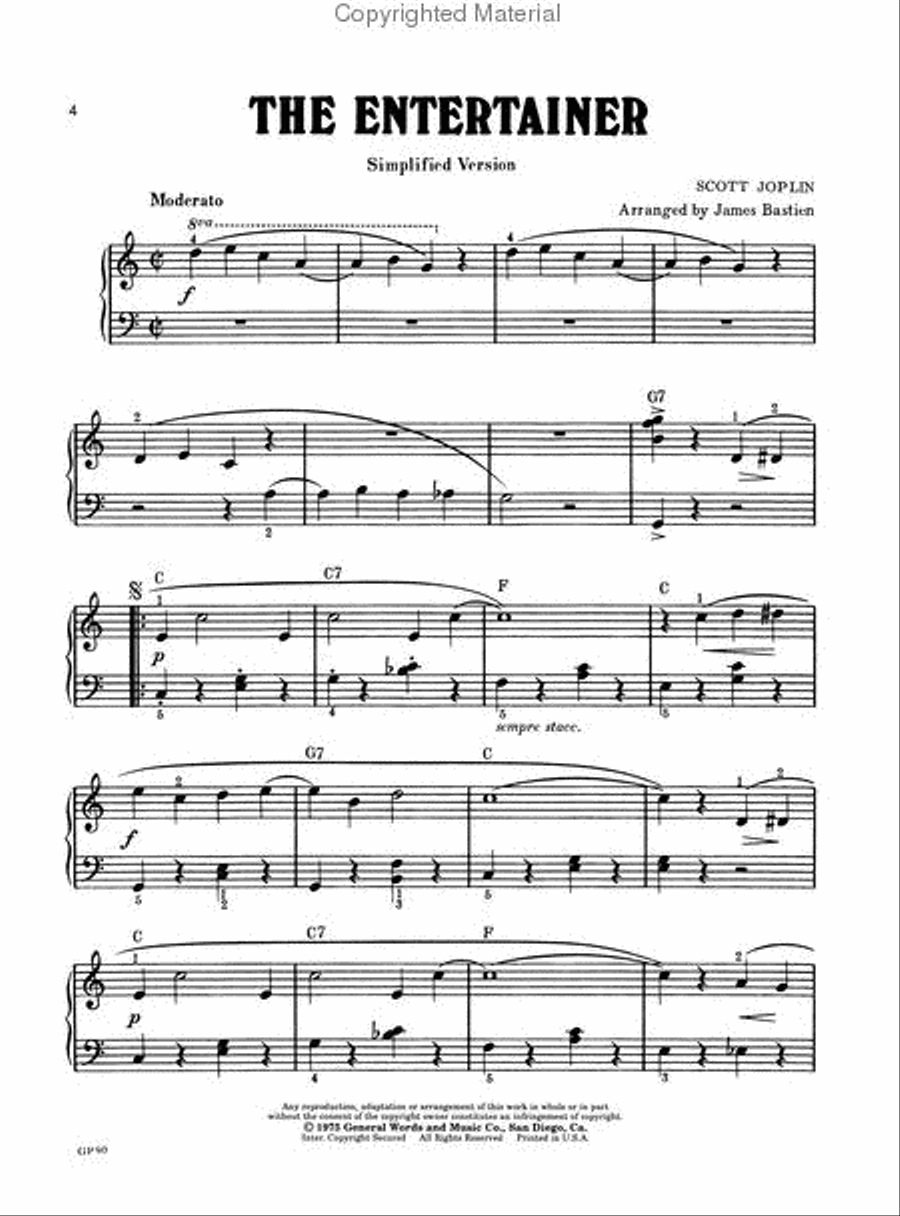Scott Joplin Favorites Piano Method scores gallery preview page 2
