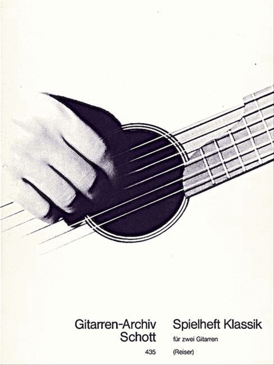 Spielheft Klassik Spielheft Klassik Guitar Ensemble scores gallery preview page 1