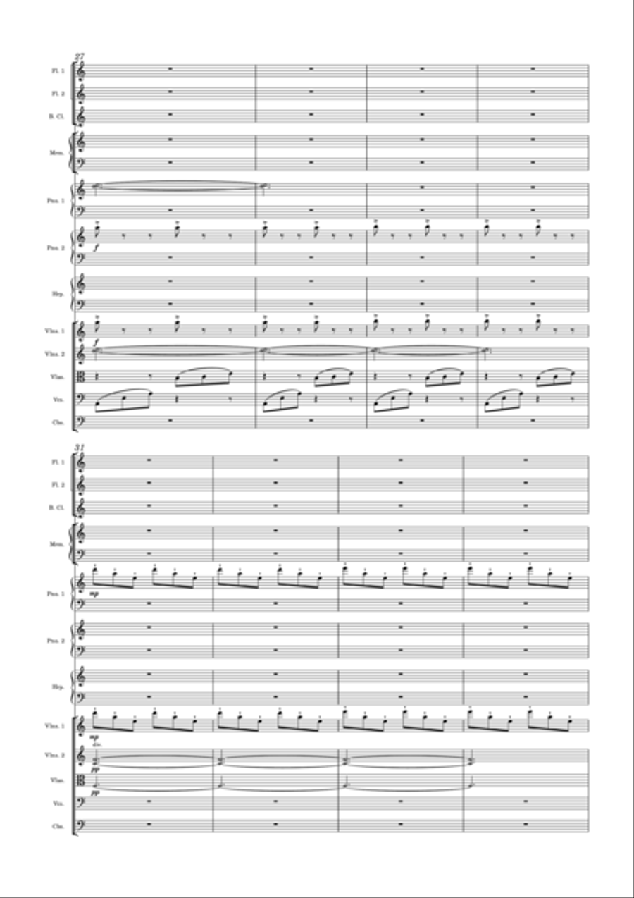 Upton Manor (A Soundtrack Album) Full Orchestra scores gallery preview page 5