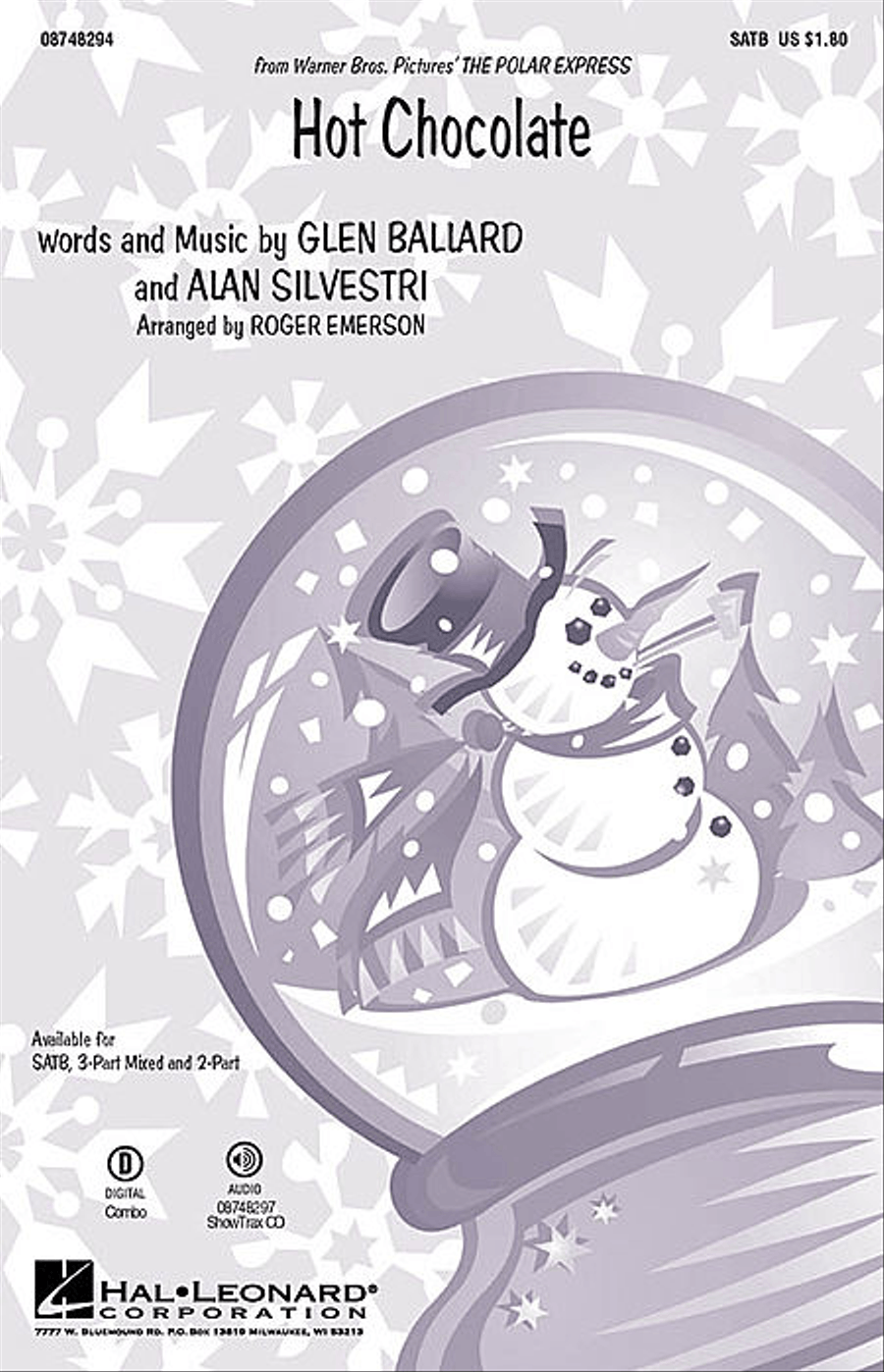 Hot Chocolate (from The Polar Express) 2-Part scores gallery preview page 1